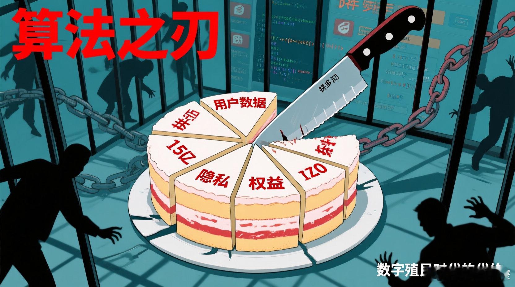 互联网技术 《算法暴政》我砍一刀，你接一刀。砍了十五亿，还觉得轻了。他们说这是正