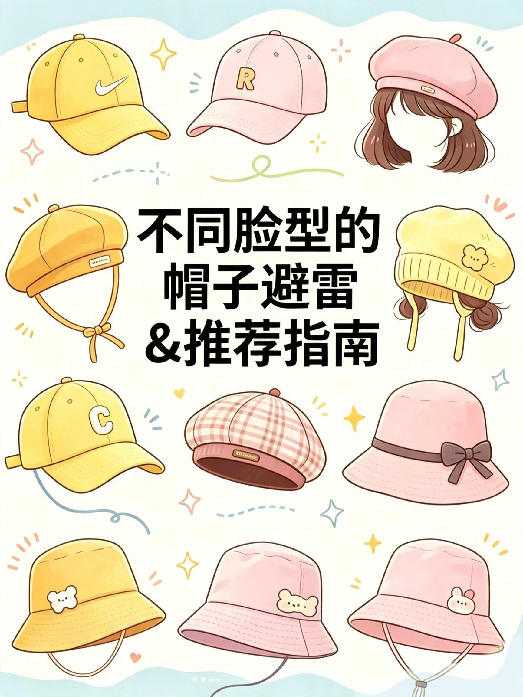还不会选帽子的姐妹快看过来 