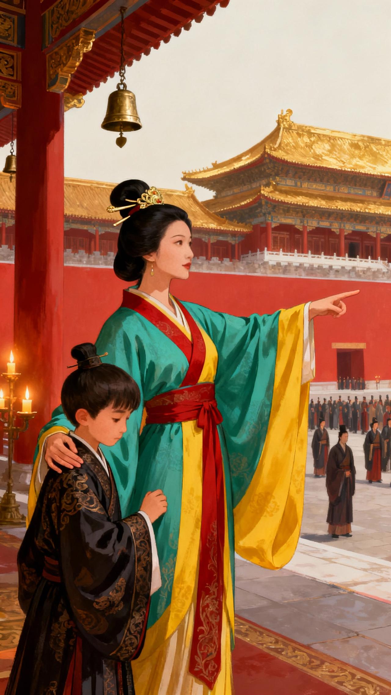 若论情爱，李治与武则天之间，真算得上是一段深刻而复杂的情感。

它始于李治尚为太