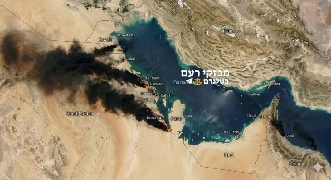 中东局势彻底疯狂了，伊朗多枚弹道导弹袭击了沙特、卡特尔炼油厂！虽然大部分被拦截，