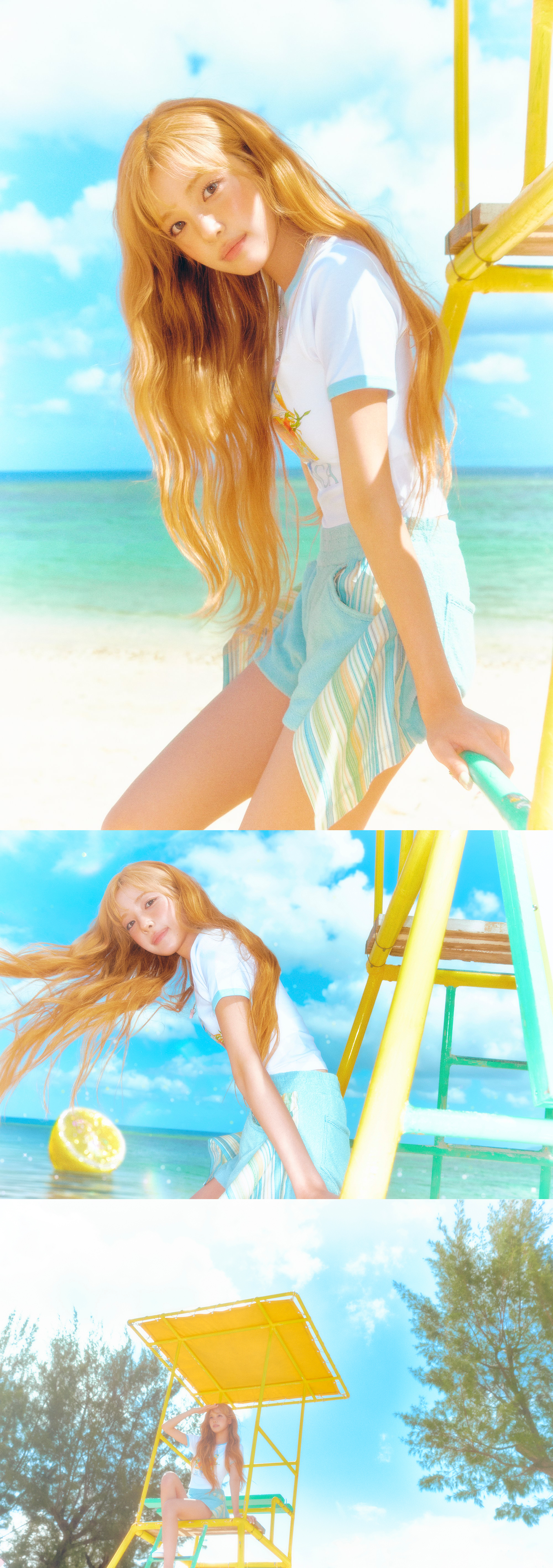 Hearts2Hearts《Lemon Tang》预告照LEMON BEACH