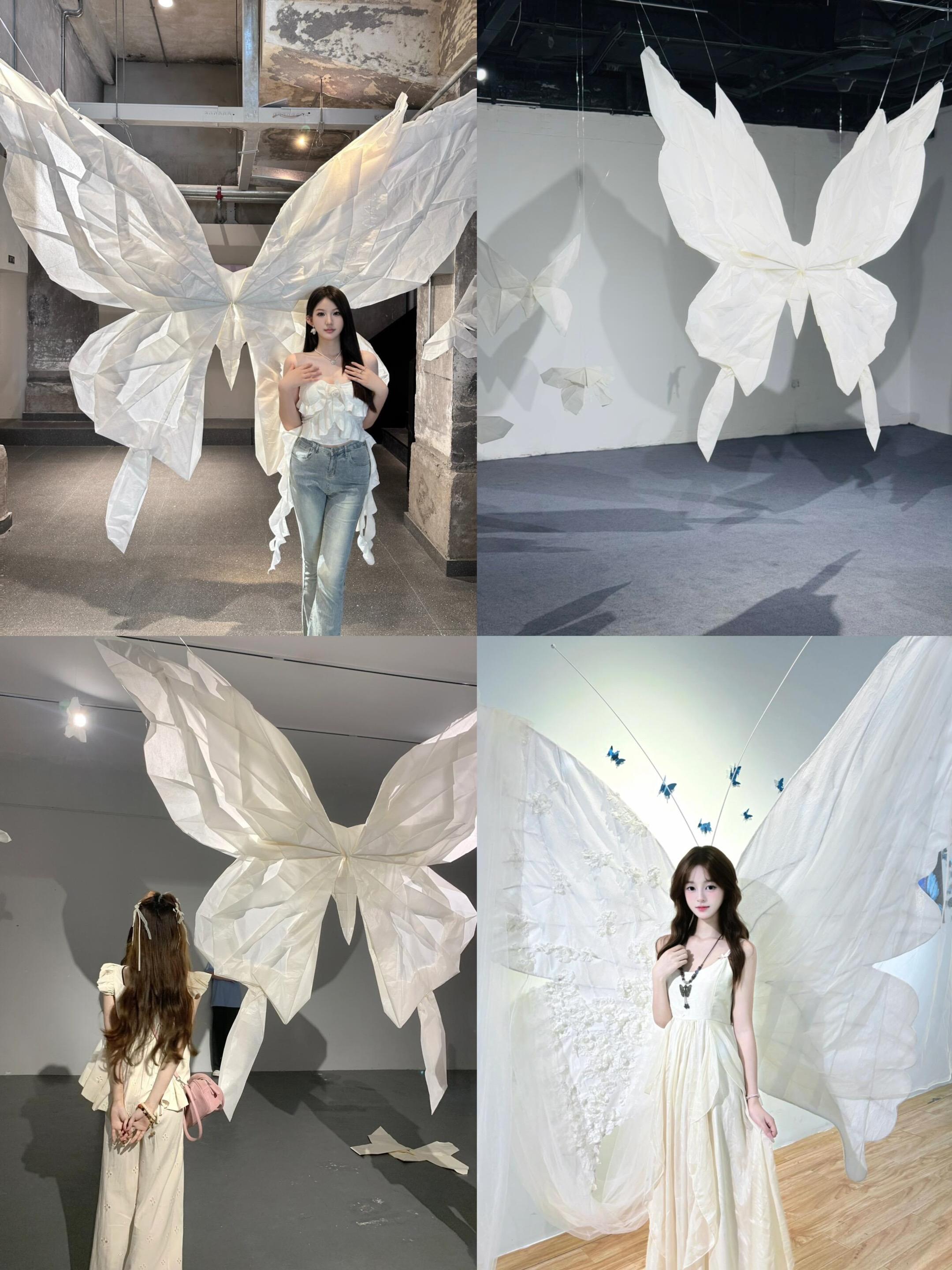 这个蝴蝶🦋真的美得不像话，拍照打卡巨出片  拍照打卡圣地