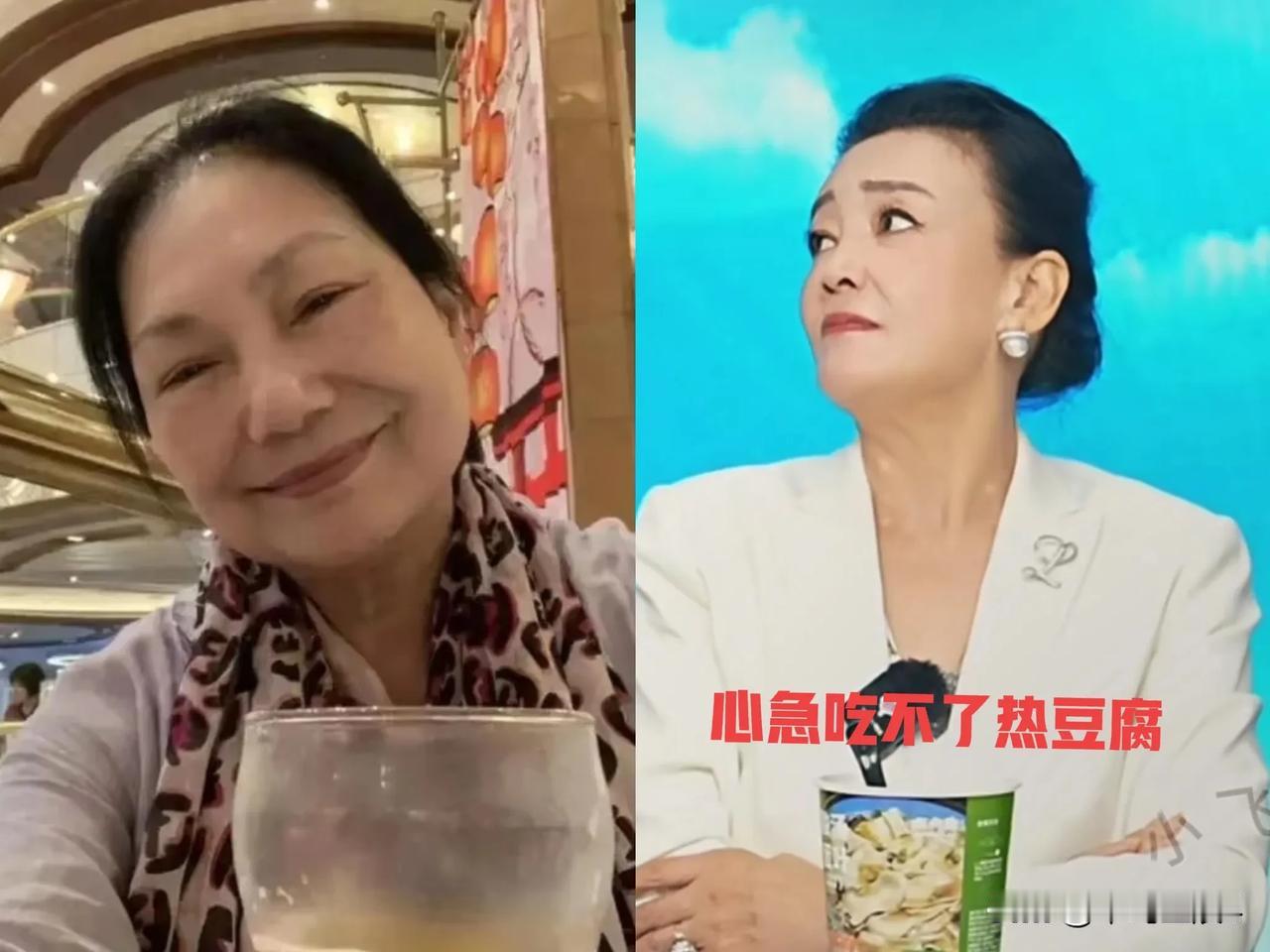 张兰说“心急吃不了热豆腐！”你猜她说谁？
昨天张兰直播，给小梅盛了一碗豆腐汤，顺
