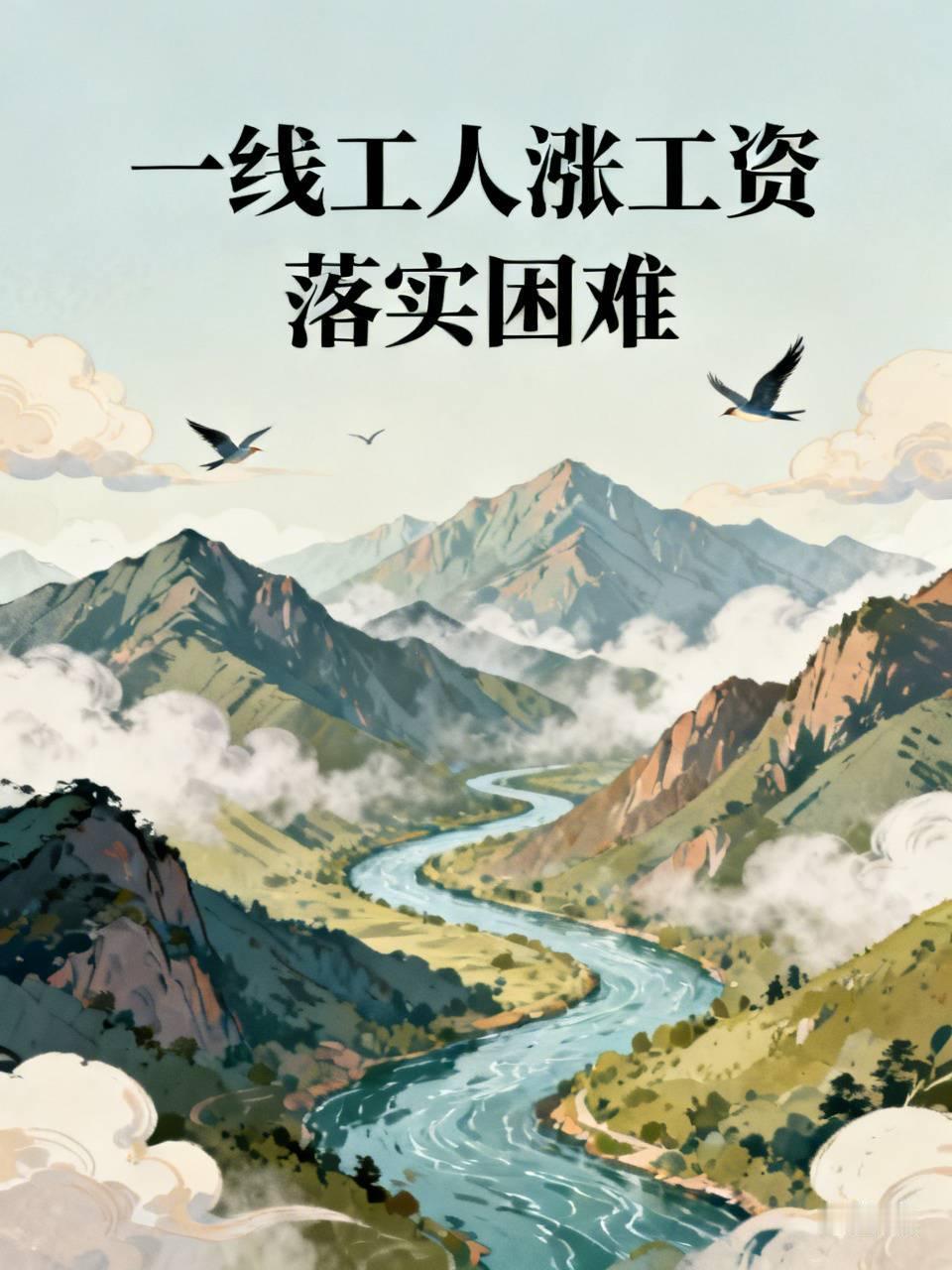 我想说的是，人社部门虽已明确要给一线工人涨工资，但这一政策很难落地实施。部分企业
