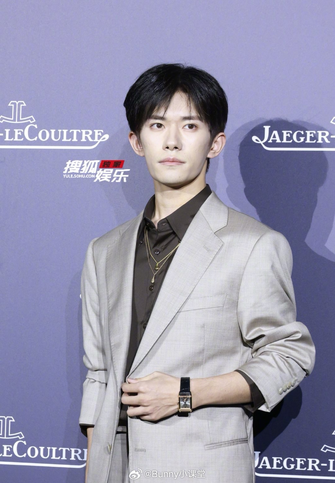出席同一品牌活动的易烊千玺、汪顺、金宇彬，比例好真的太重要了…… ​​​