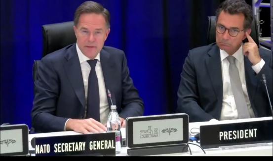 北约秘书长马克·吕特北京时间10月14日晚明确表示，在中国武统台湾期间，中国可能