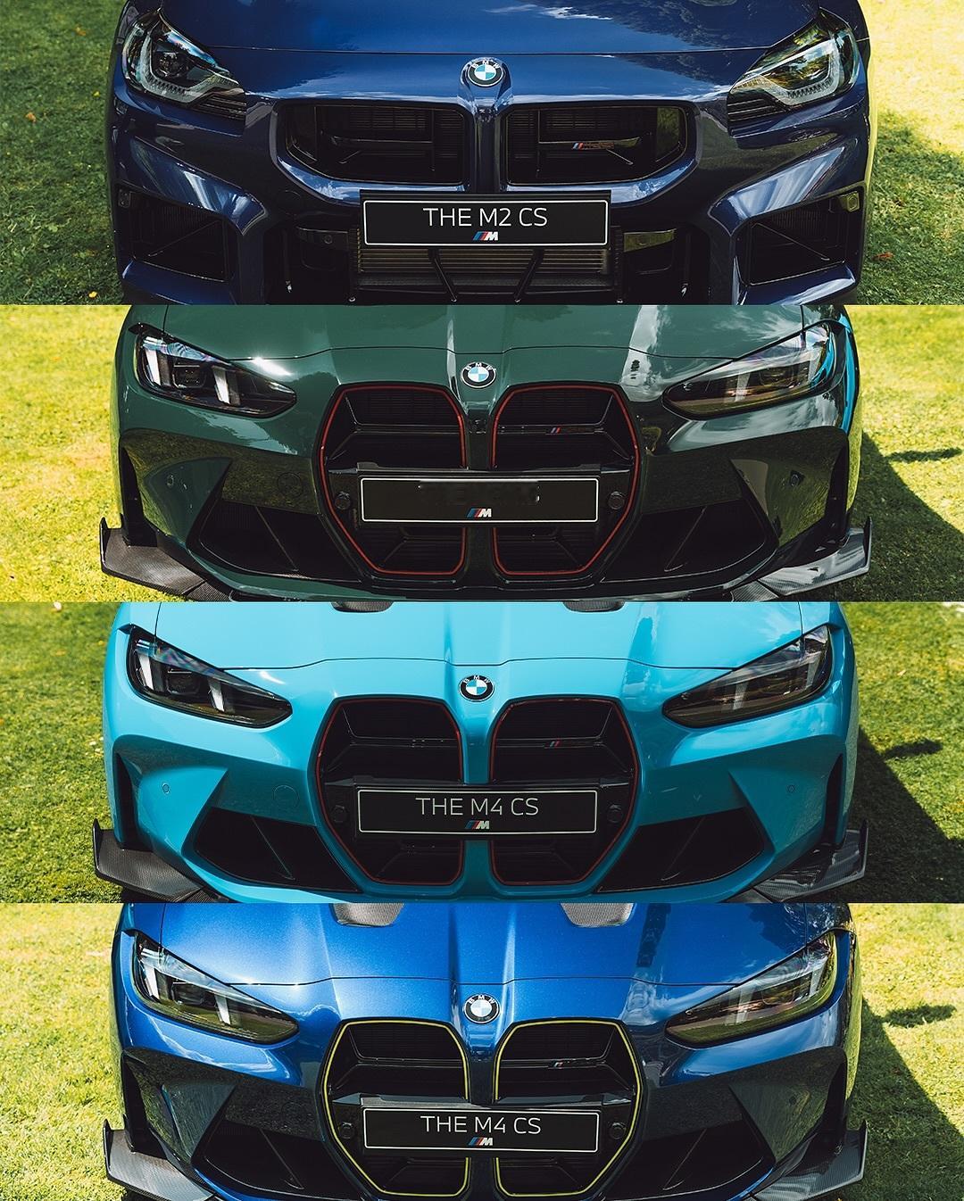 M2/M3/M4 CS齐聚一堂。bmwsky[超话]mpower ​​​