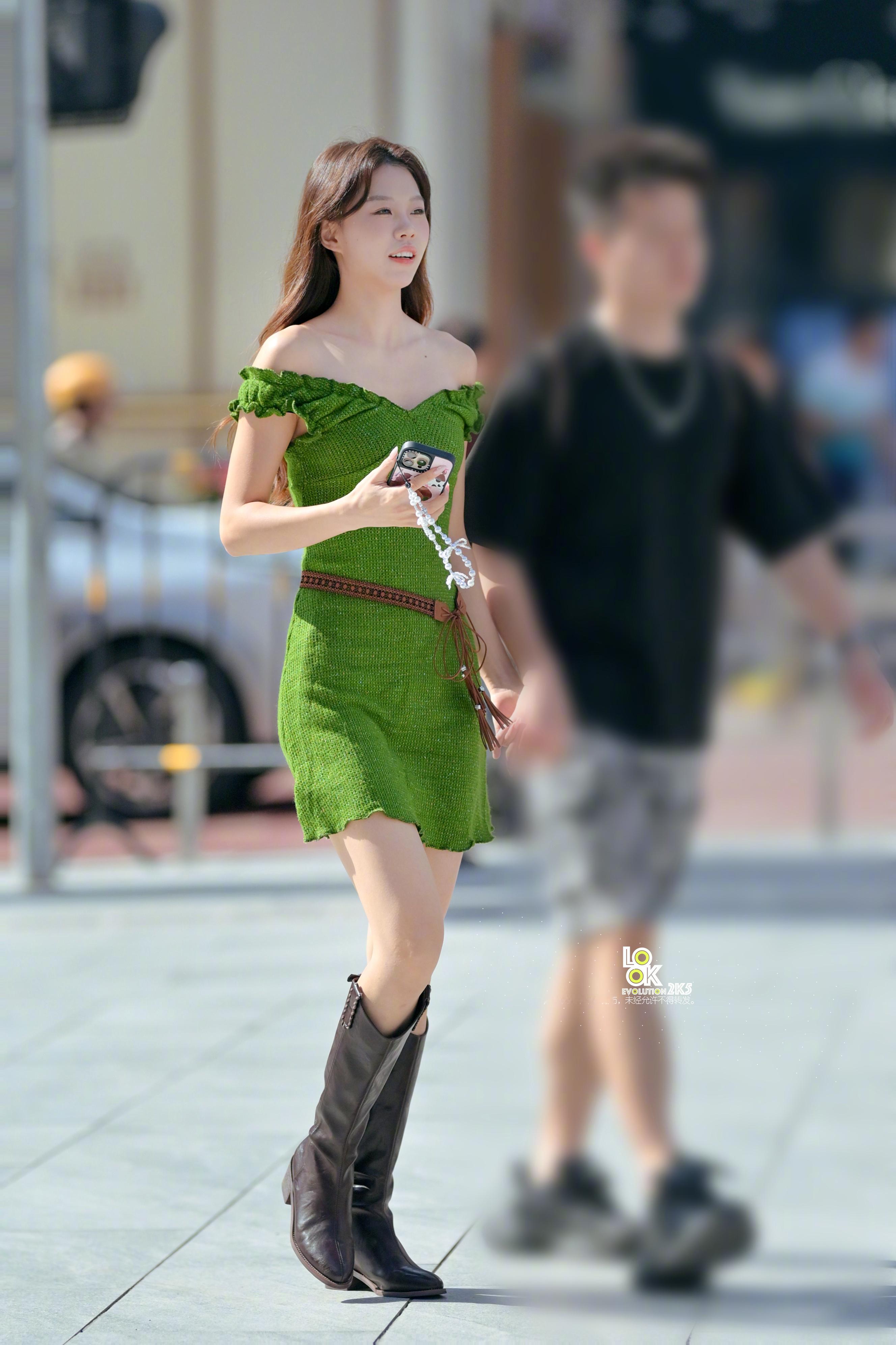 绿色裙子好评 ​​​
