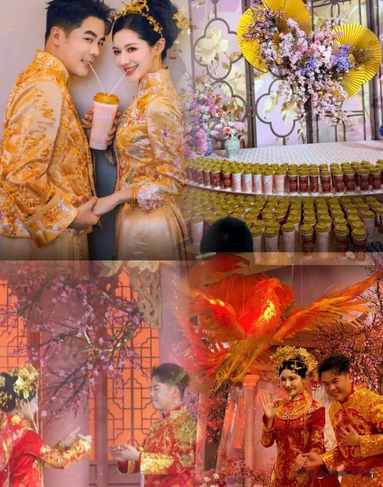 霸王茶姬创始人张俊杰的婚礼上，
有个细节看哭了无数人：他对着新娘告白时，眼眶红得