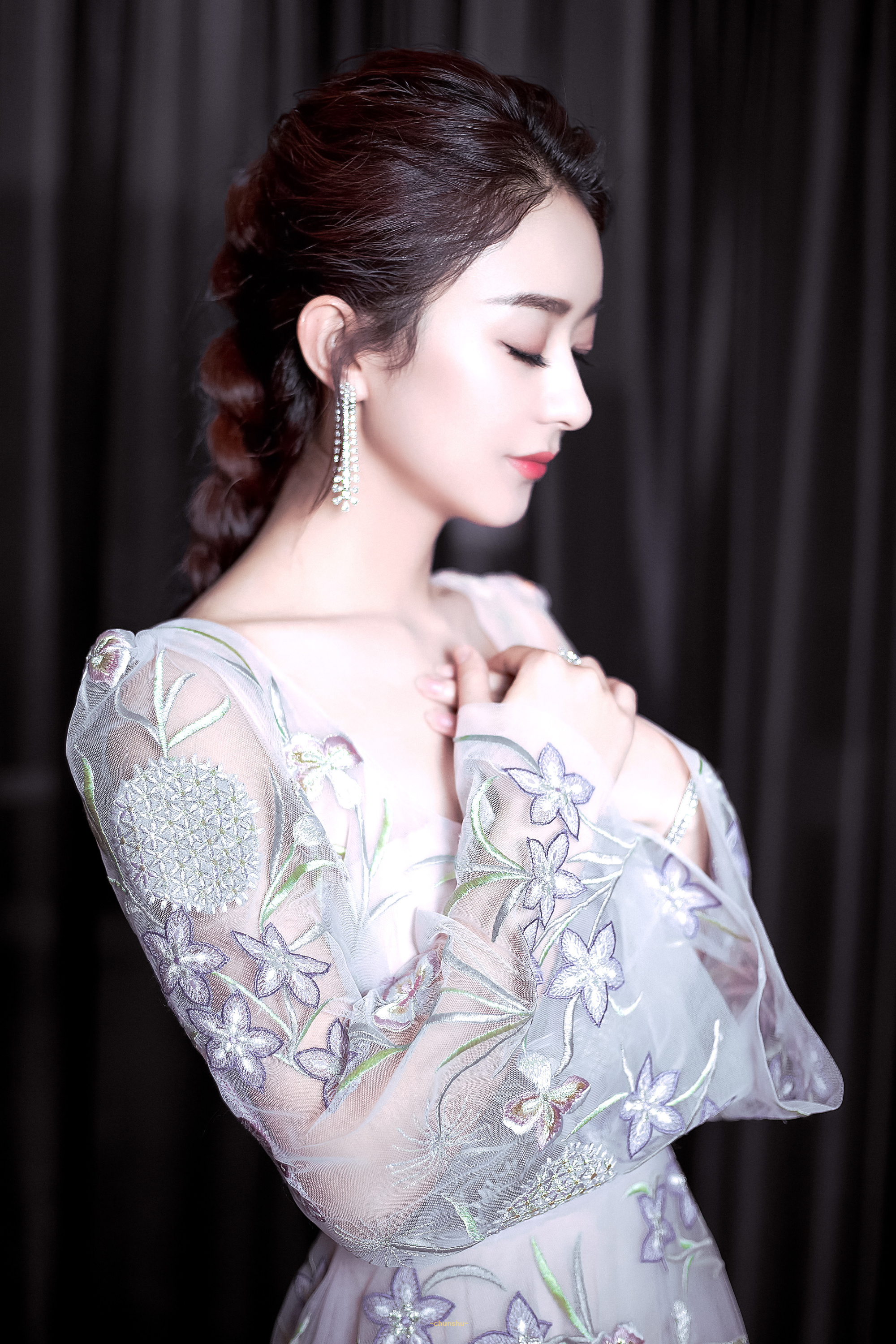 赵丽颖电影澎湖海战 zly赵丽颖黄和娘“晚是世界的晚，安是给你的安”