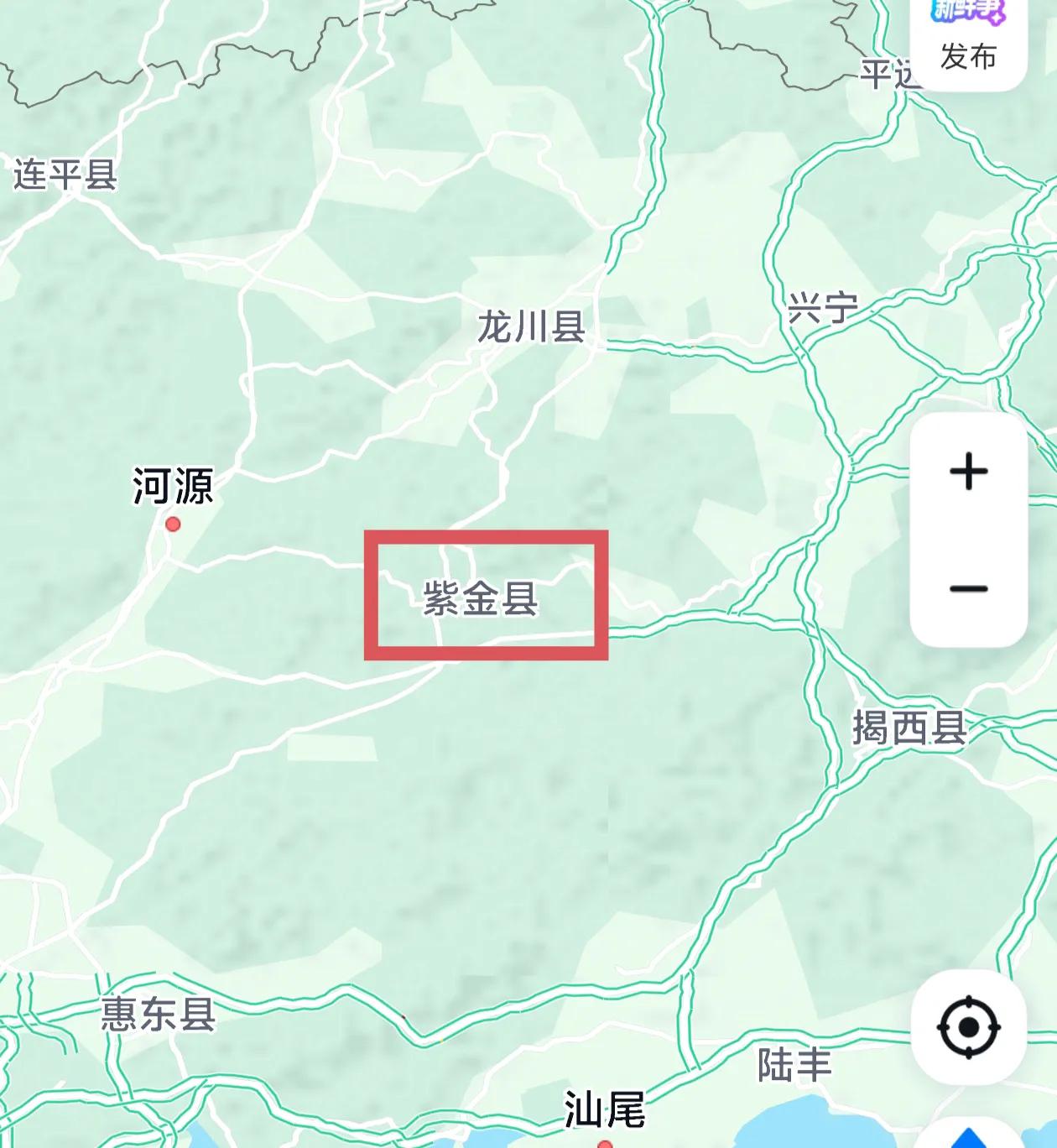 一直以为矿业巨头紫金矿业在河源紫金县，没有想到是在福建龙岩。也对，如果紫金县有这