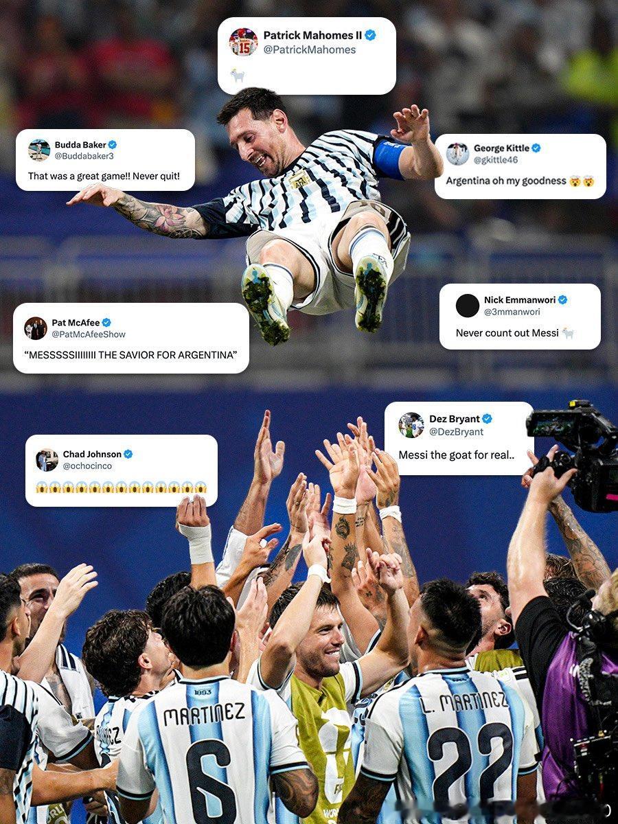 ✅美职橄榄球大联盟NFL：英雄识英雄🤝1️⃣帕特里克·马霍姆斯：🐐2️⃣布达