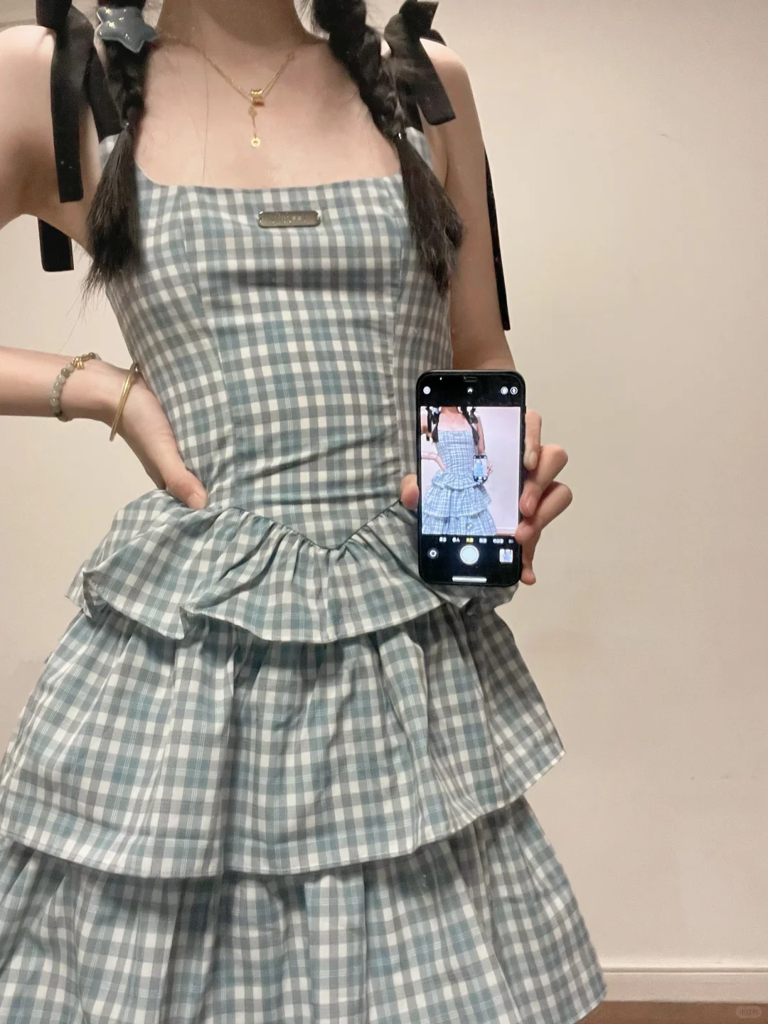 高妹可以永远相信我的连衣裙因为我173cm‼️