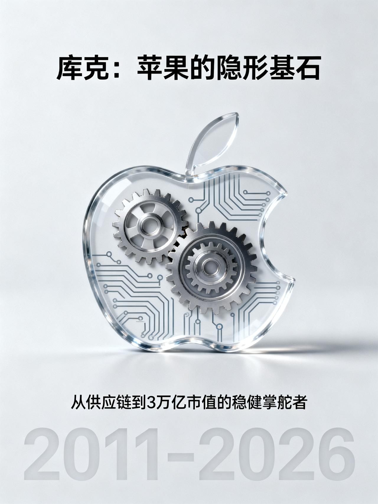 我们越来越懂库克了！当年，全球都在看他的笑话，说他只是个供应链管家，只会守着乔布