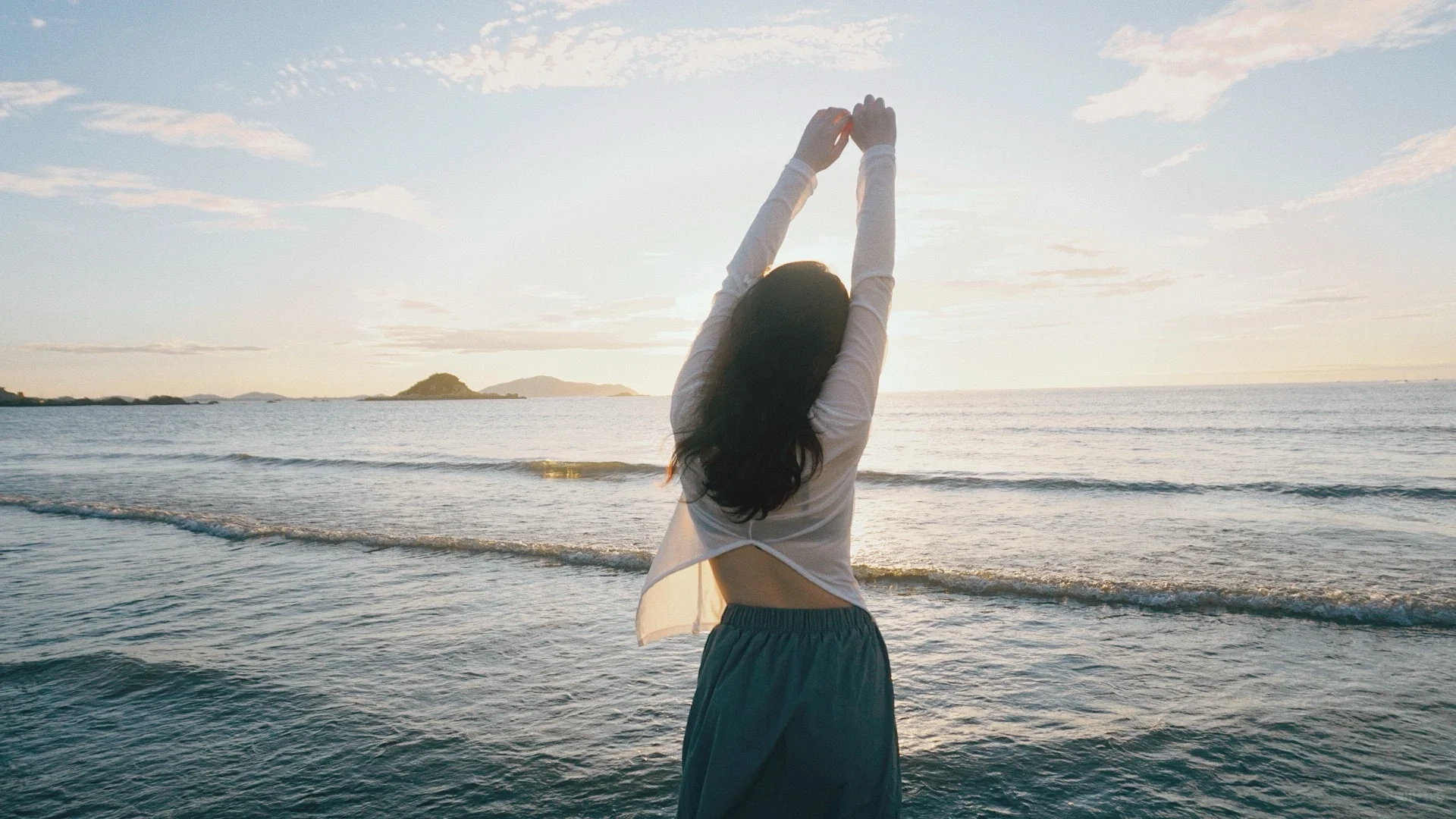 在平潭 Infj的海边日出