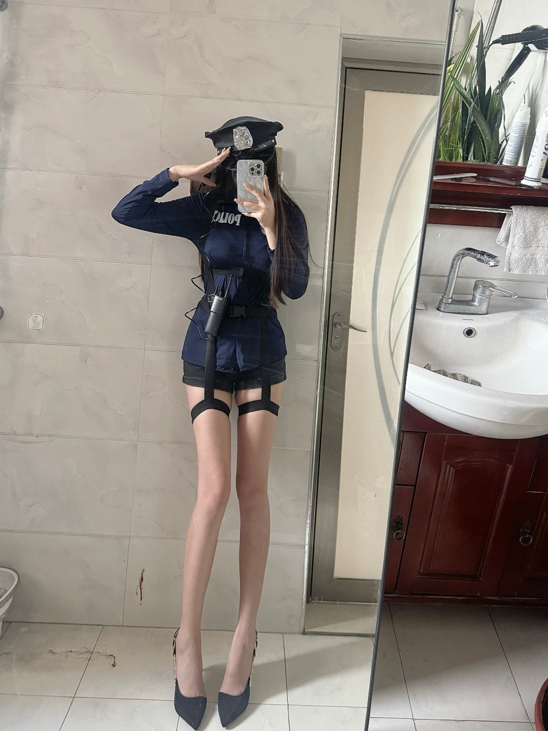 你被逮捕了！  