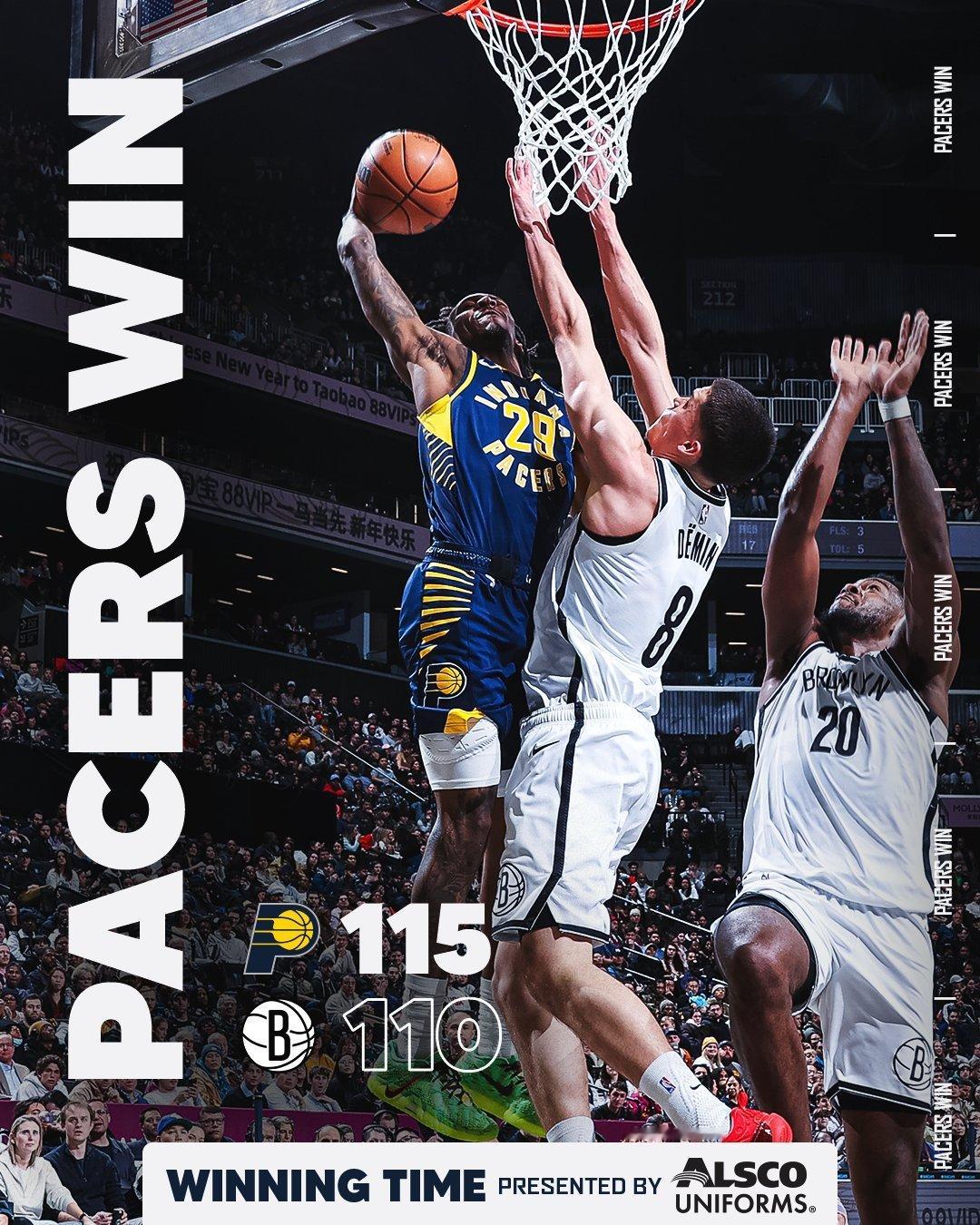 感谢卡姆·琼斯，感谢贾雷斯·沃克，感谢生涯新高的迈卡·波特和塔伦·皮特，感谢步行