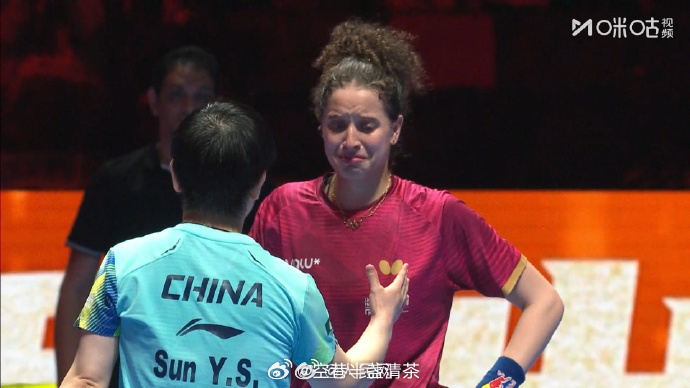 孙颖莎vs高达恭喜莎莎，辛苦了