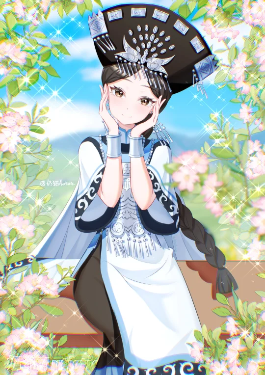 【绘画】画了某某朝的女子乐坊—奢香