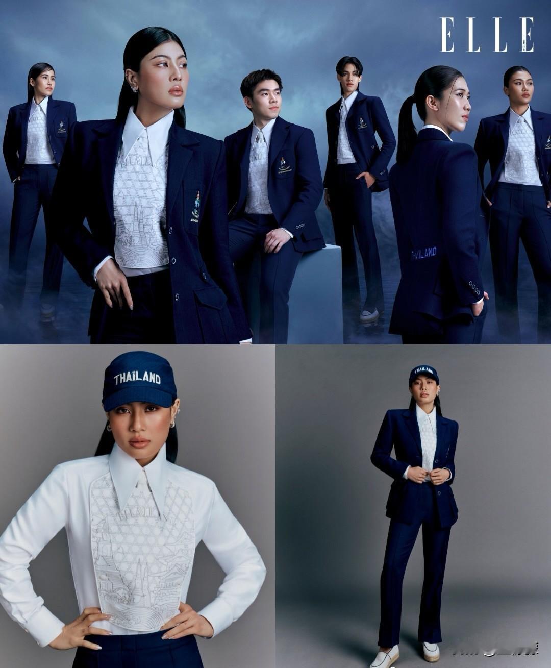 泰国队2026年爱知名古屋亚运会礼服公布🇹🇭乒乓球 运动员素塔西尼、羽毛球 