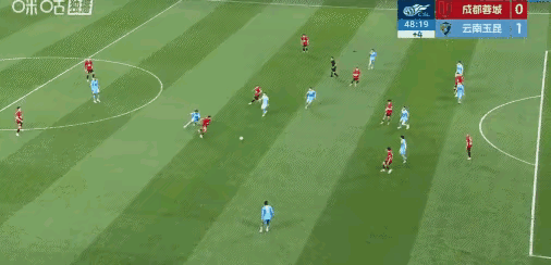 拜合拉木终于又进球了，而且一下进了两个，可惜都被吹掉了！

在今天成都蓉城主场与