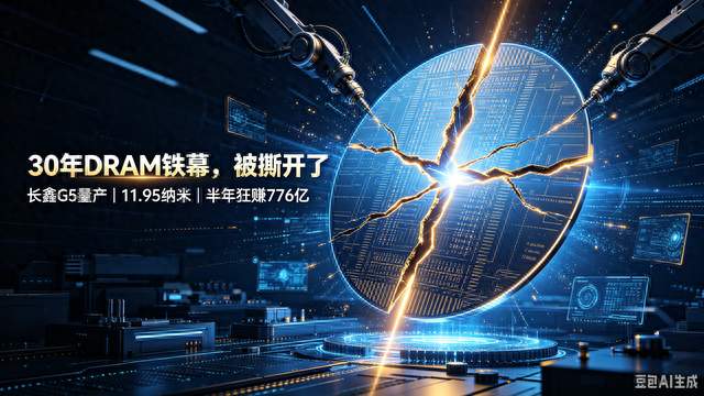 彻底反转！三星海力士美光垄断30年的DRAM铁幕，被长鑫一夜撕开
