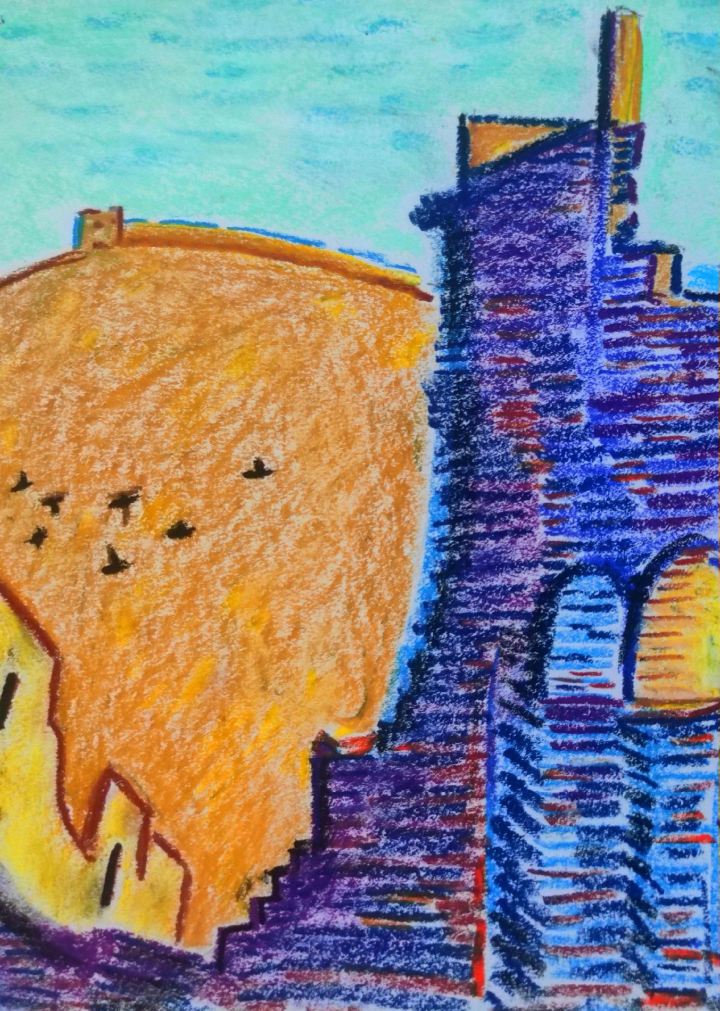 断垣残壁映夕阳。长城的残破是历史岁月与自然侵蚀共同作用的结果，其现状既...