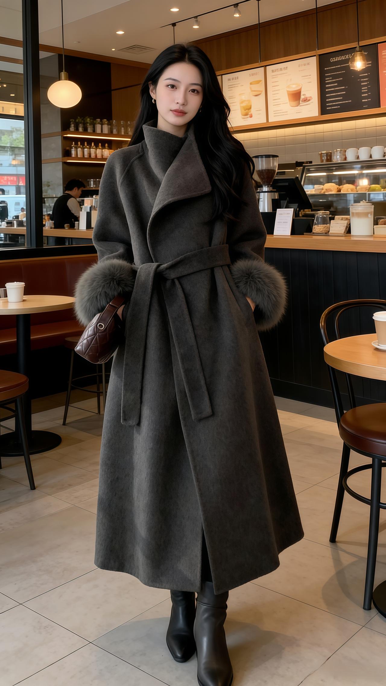 时尚气质穿搭 高级感穿搭 穿搭 大衣穿搭 高端大气