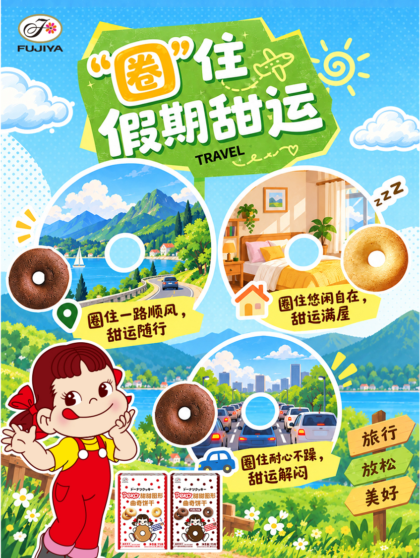 不二加点料 🍩这个国庆，被“圈”住了！国庆长假开启～有人奔赴山海🏞️，有人宅