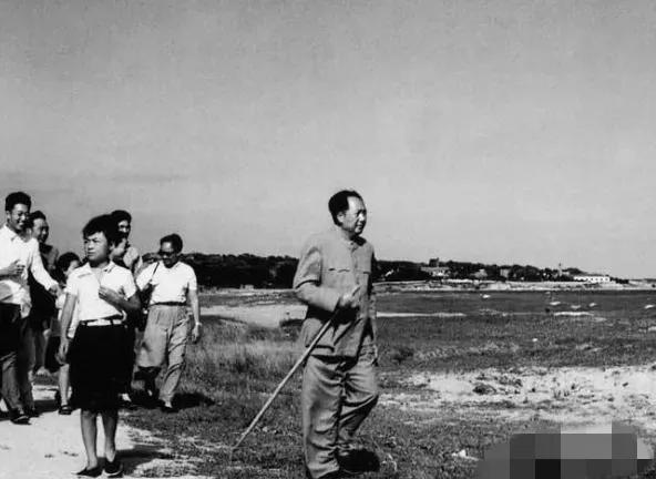1954年，61岁的毛主席在北戴河海上游泳，遇到一位满脸汗水的老渔夫，开口就想聊