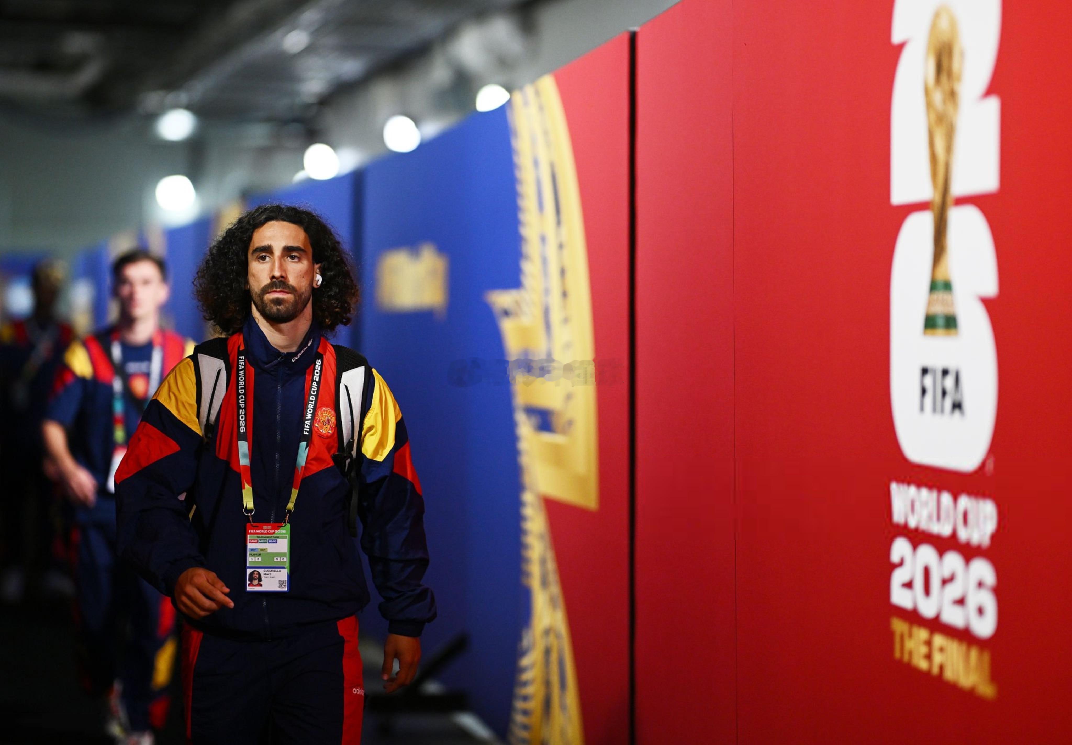 世界杯决赛 西班牙vs阿根廷Marc Cucurella 