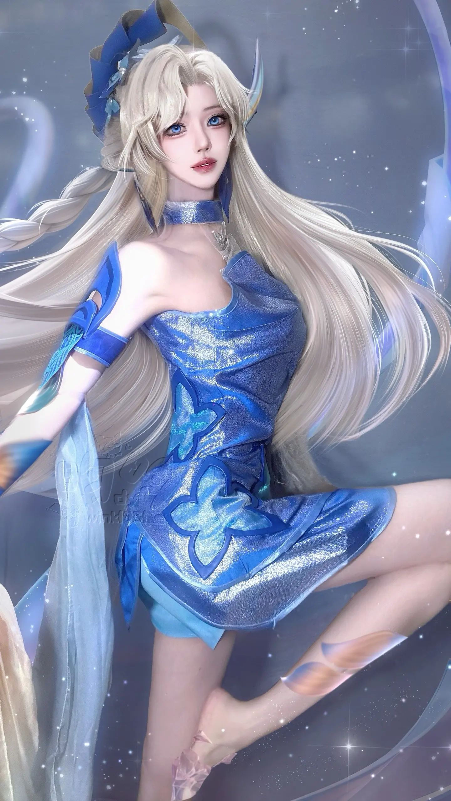 不允许我月这么美的皮肤没人cos.