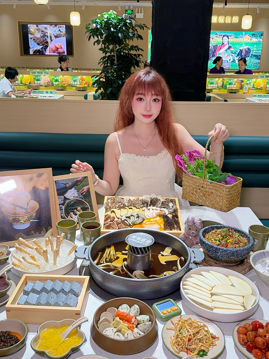 在博罗！居然能吃到巨鲜的菌子素食火锅！