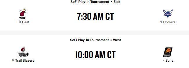🏃‍♀️🏃🏃逃离附加赛前瞻（一）！

✅4月15日 07:30 热火（10