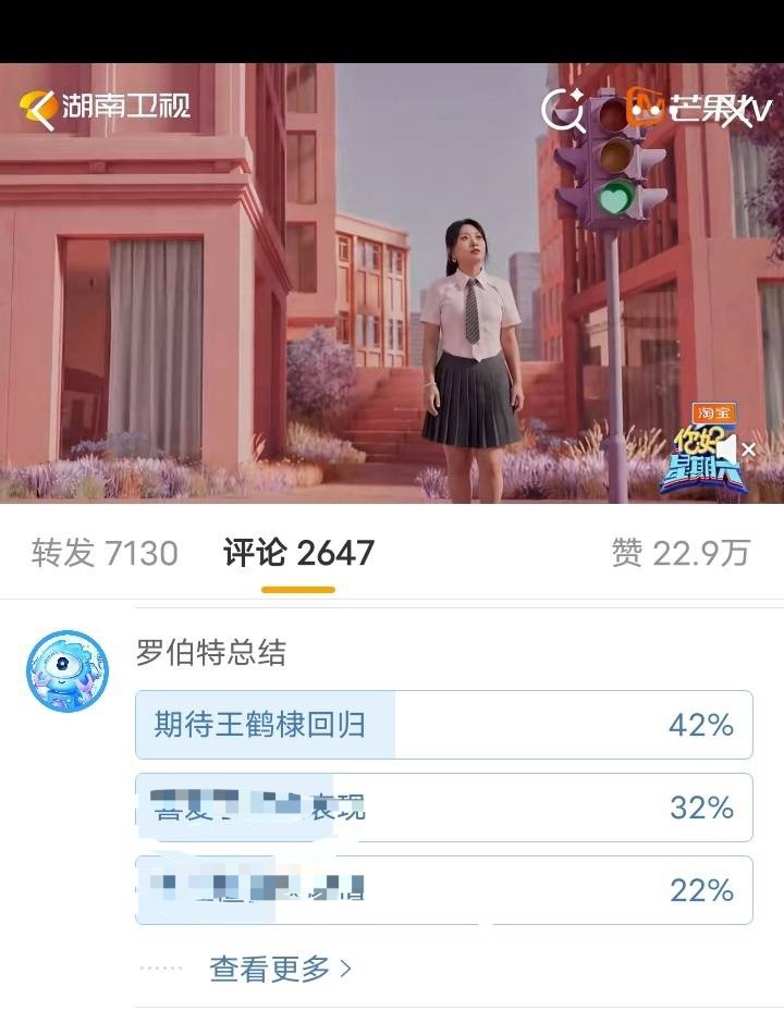 很多人期待王鹤棣回归啊～下次是不是就是咸鱼飞升专场了。 