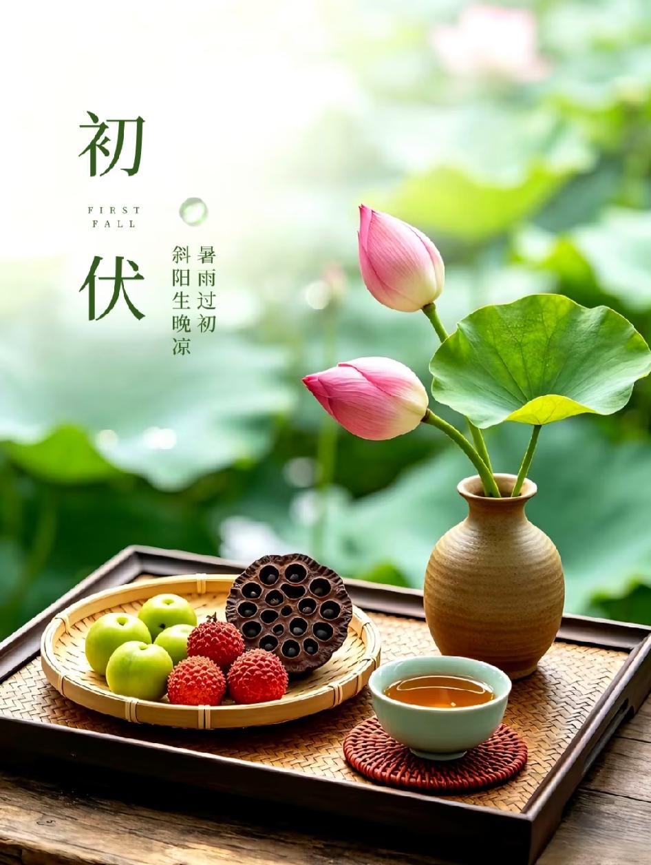 盛夏启序，初伏登场，与热烈夏日温柔相逢。
2026年7月15日，褪去初夏清浅凉意