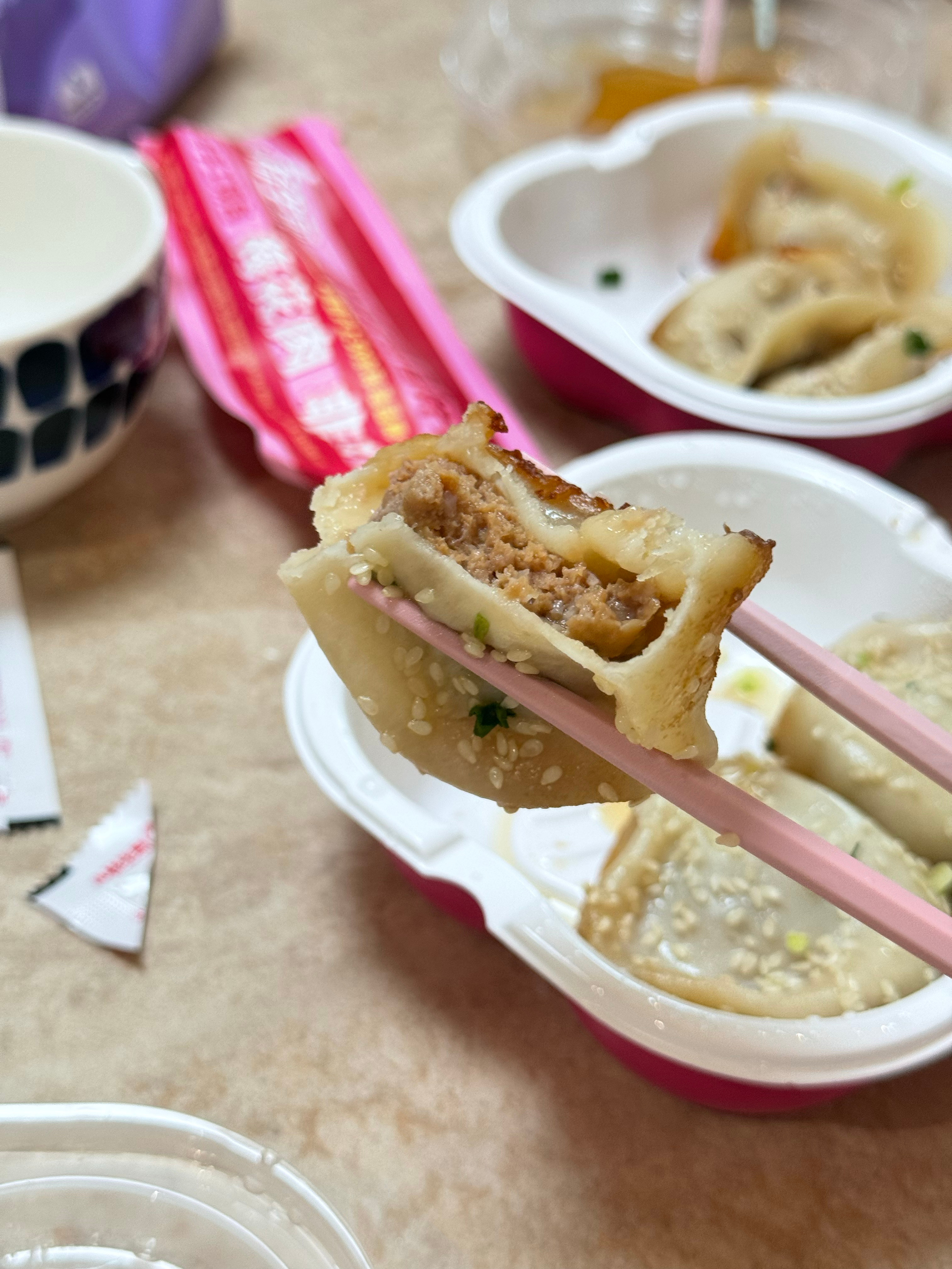 早安 吃个小杨生煎♪(´ε｀ ) 