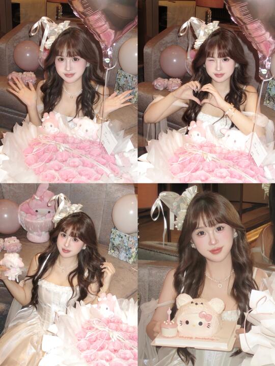 存一些敲可爱的生日拍照姿势🎂！