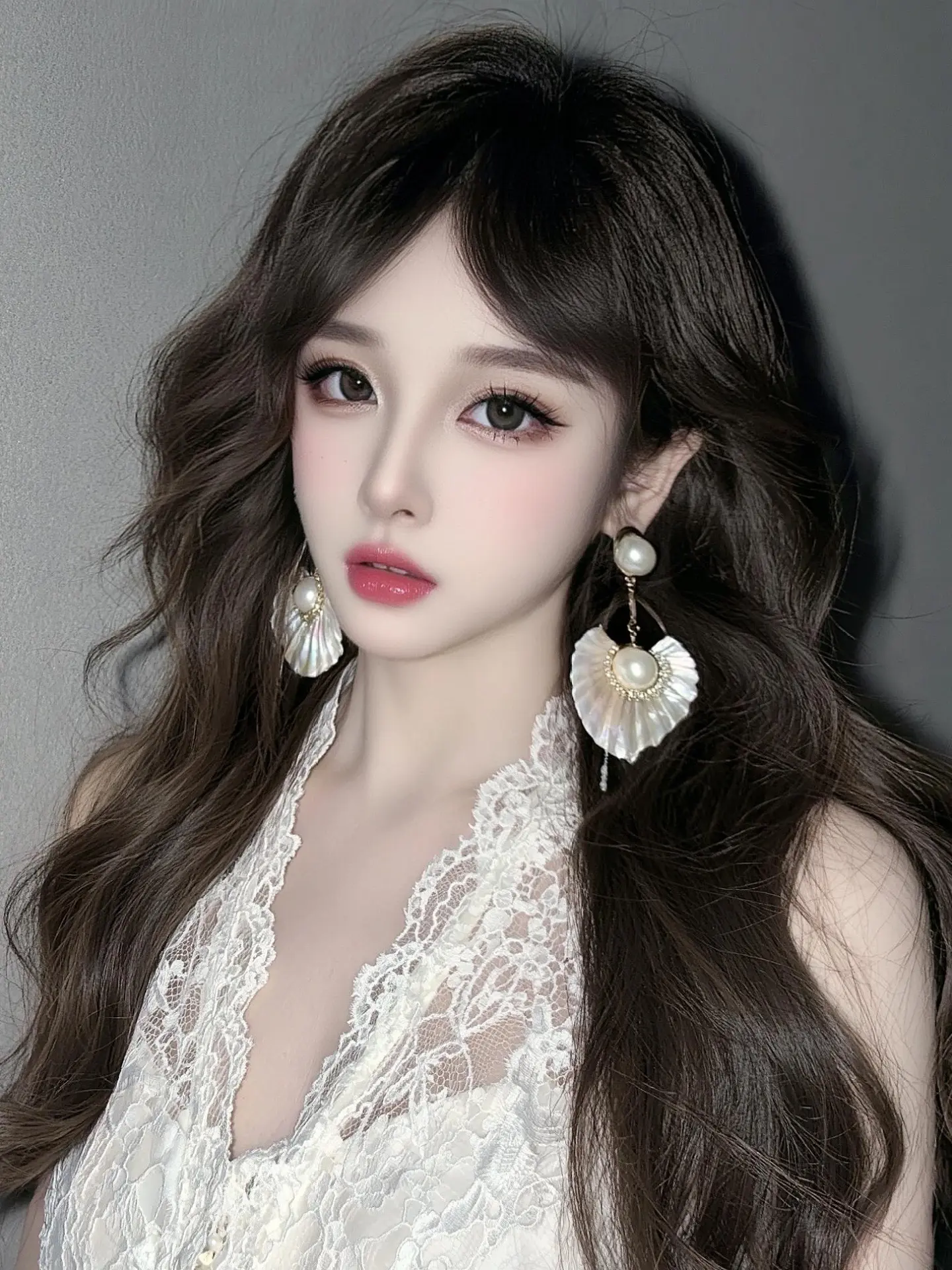 纯欲风天花板 温柔欲 甜美蕾丝造型 甜御妆容教程 超美的甜妹穿搭分享