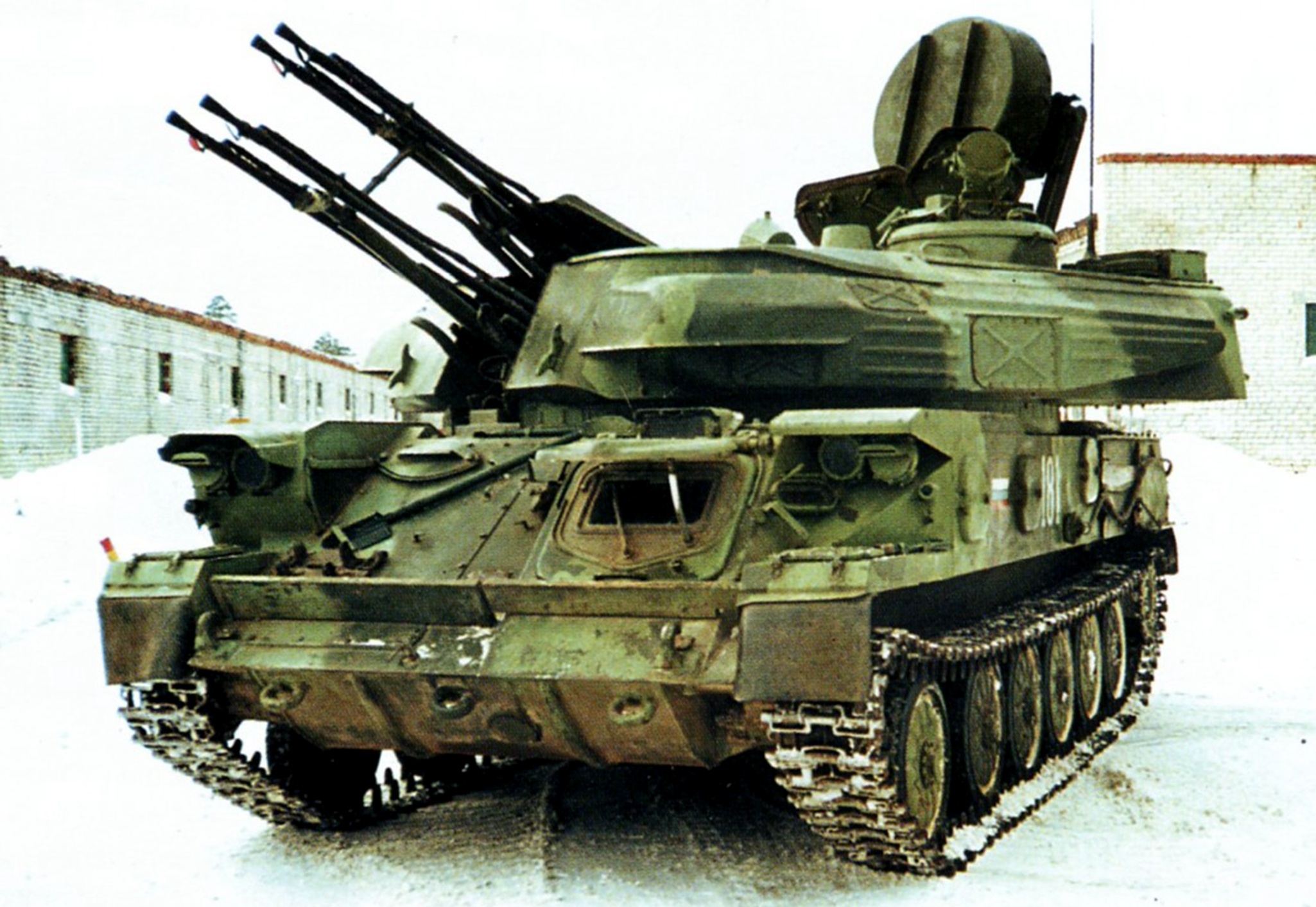 分享圖片：蘇聯ZSU-23-4自行高炮系統 