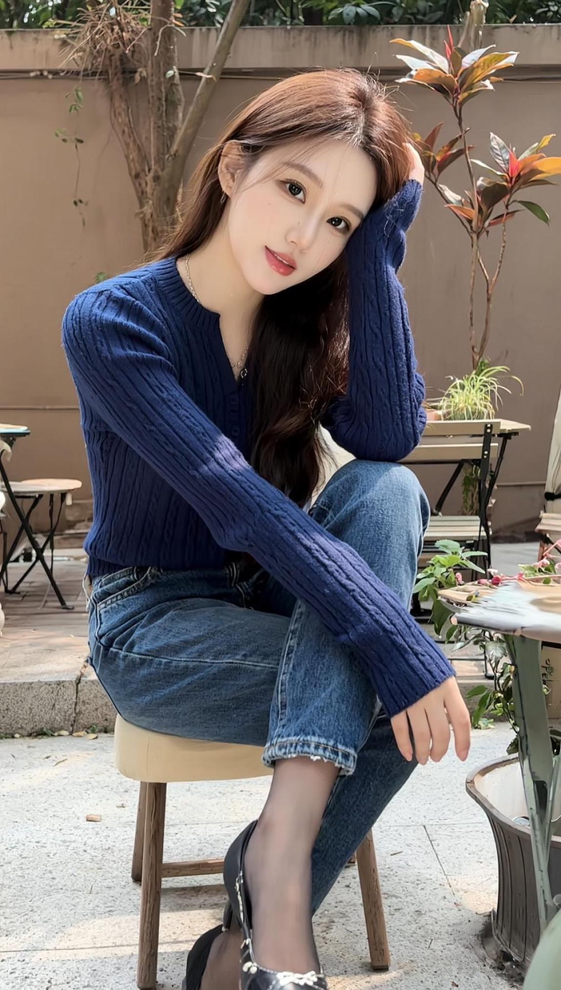 蓝调生活照 抖音ai创作