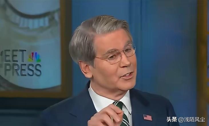 主持人:“本月初我们确实解除了对俄罗斯石油制裁，如果制裁目的是为了停止资助俄罗斯