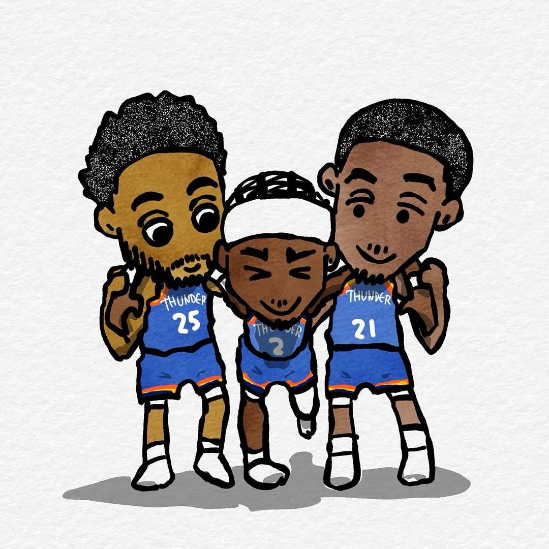 7a今日新作给到米切尔与阿龙维金斯扛着SGA⚡亚历山大55分雷霆双加时战胜步行者