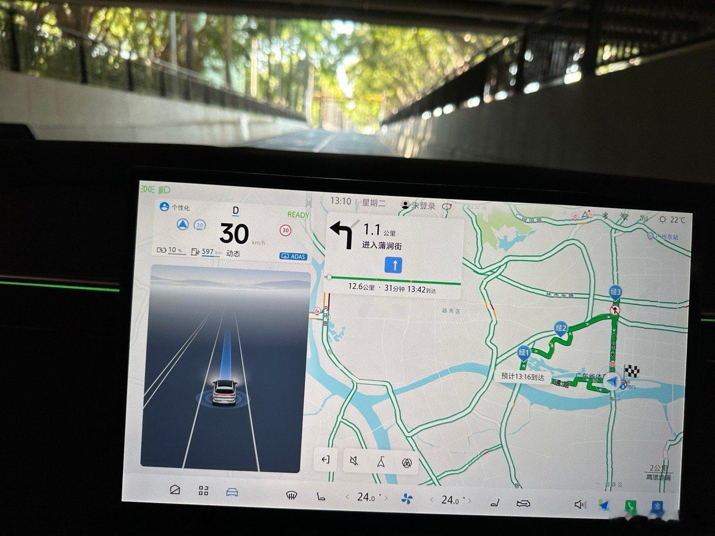 又是辅助驾驶的一天，高通8775舱驾一体挑战广州老城区