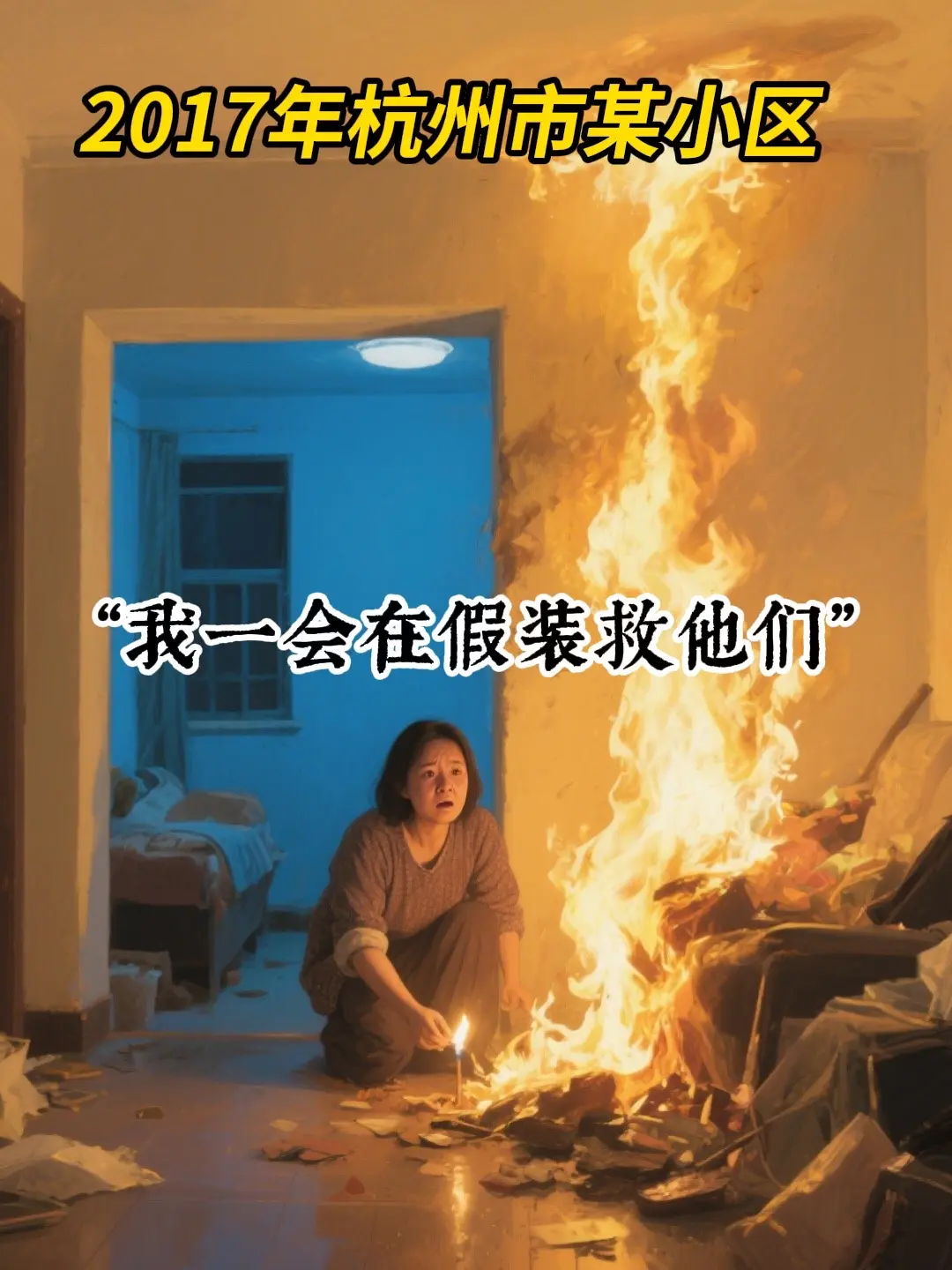 杭州保姆纵火案。妻子和三个孩子葬身火海，两年后丈夫再婚生女，“深情丈夫”人设存疑