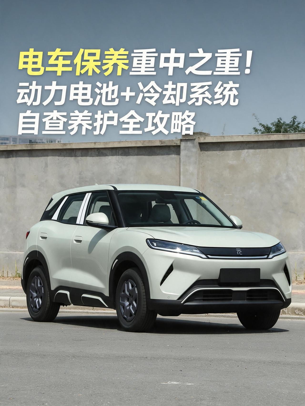 电车保养重中之重！动力电池+冷却系统自查养护全攻略，别因操作丢质保。
很多刚提类