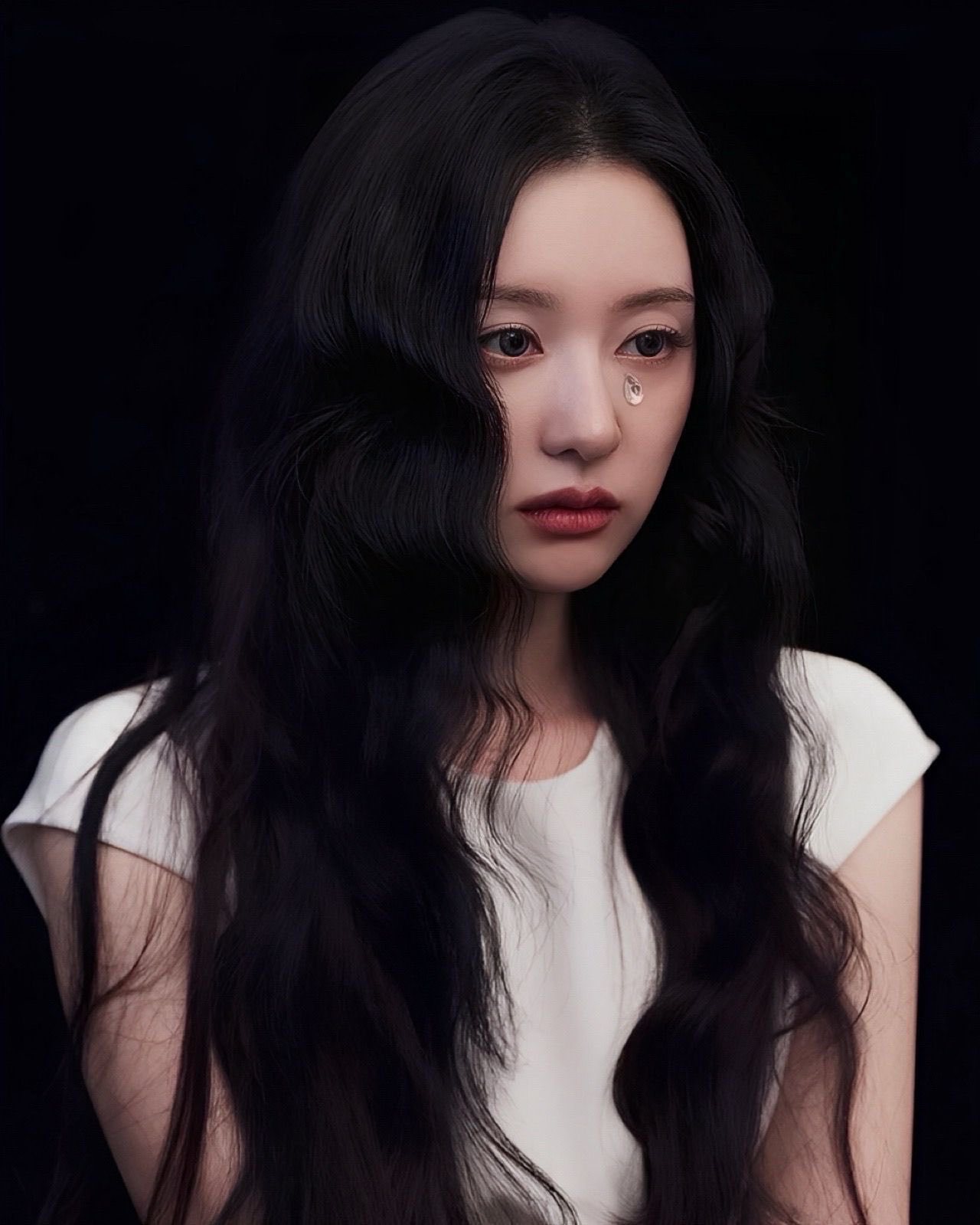 金智媛 名副其实的『眼泪女王』💧 