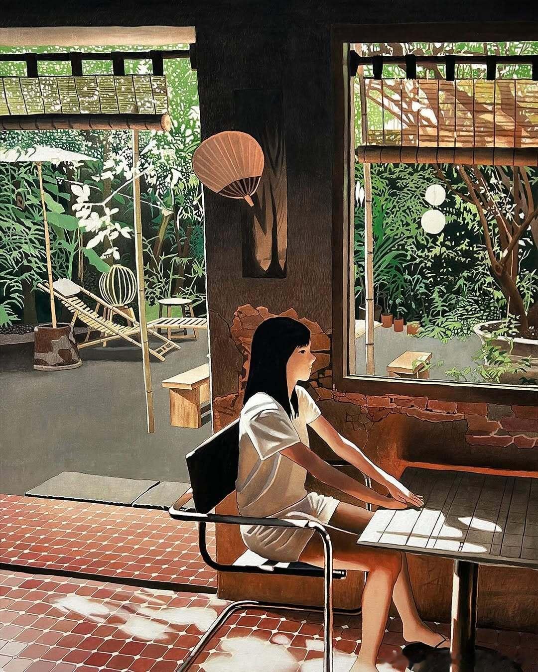 慢下来，也没关系，把日子过成自己喜欢的温度，心有微光，慢慢生长。 
