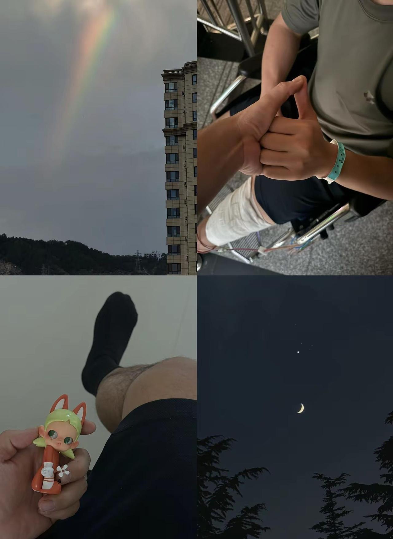 当你握着我的手，我拥有一整个宇宙 有一天我们视频 ，你说你要出差，我问去哪里？你
