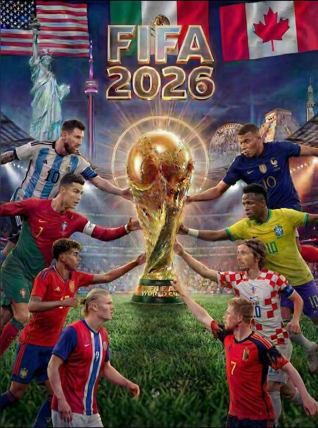 2026美加墨世界杯，诸神黄昏！多少超级巨星将在本届世界杯之后淡出足坛。2030